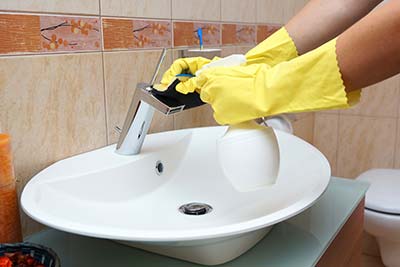 Restroom Cleaning and Disinfecting